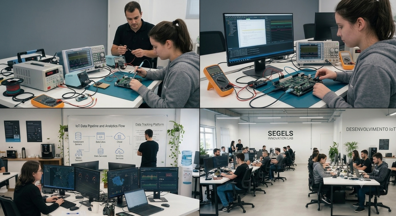 Equipe SEGELS - Laboratório de Ensaios Técnicos, Firmware Debugging e Data Visualization